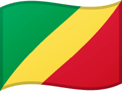 The flag of the Republic of the Congo