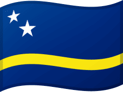 The flag of Curacao