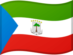 The flag of Equatorial Guinea