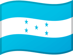 The flag of Honduras