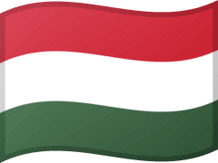 The flag of Hungary