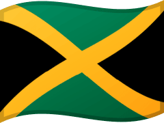 The flag of Jamaica