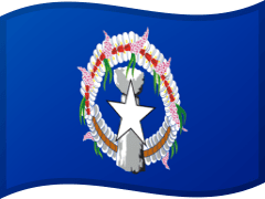 The flag of Northern Mariana Islands