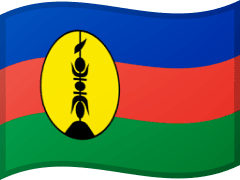 The flag of New Caledonia
