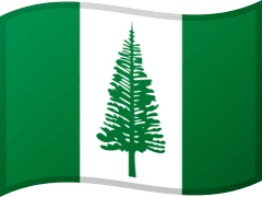 The flag of Norfolk Island