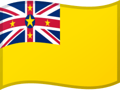 The flag of Niue