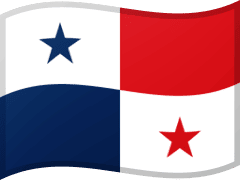 The flag of Panama