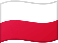 The flag of  Poland