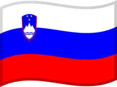 The flag of Slovenia