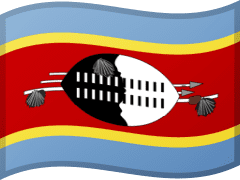 The flag of Eswatini