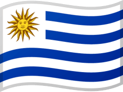 The flag of Uruguay