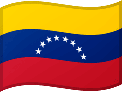 The flag of Venezuela